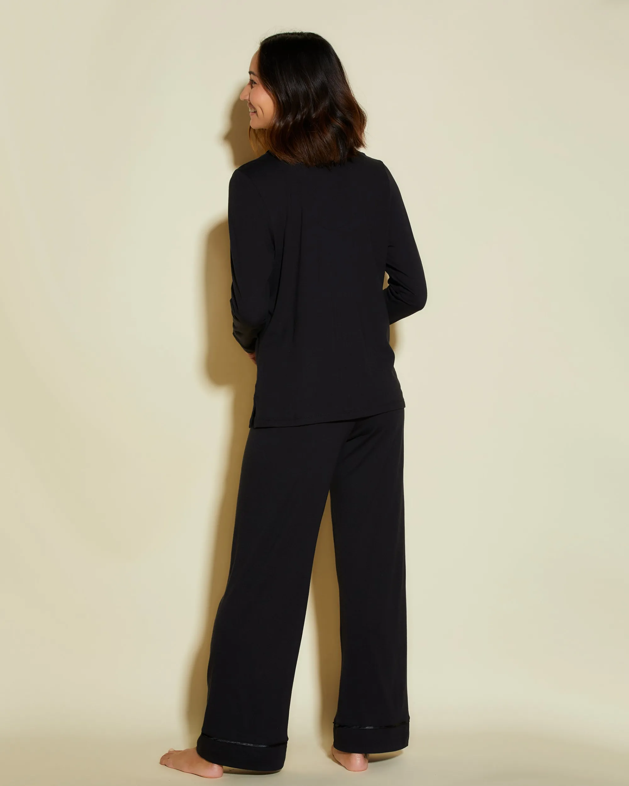 Cosabella Bella Petite Long Sleeve Top & Pant Pajama Set