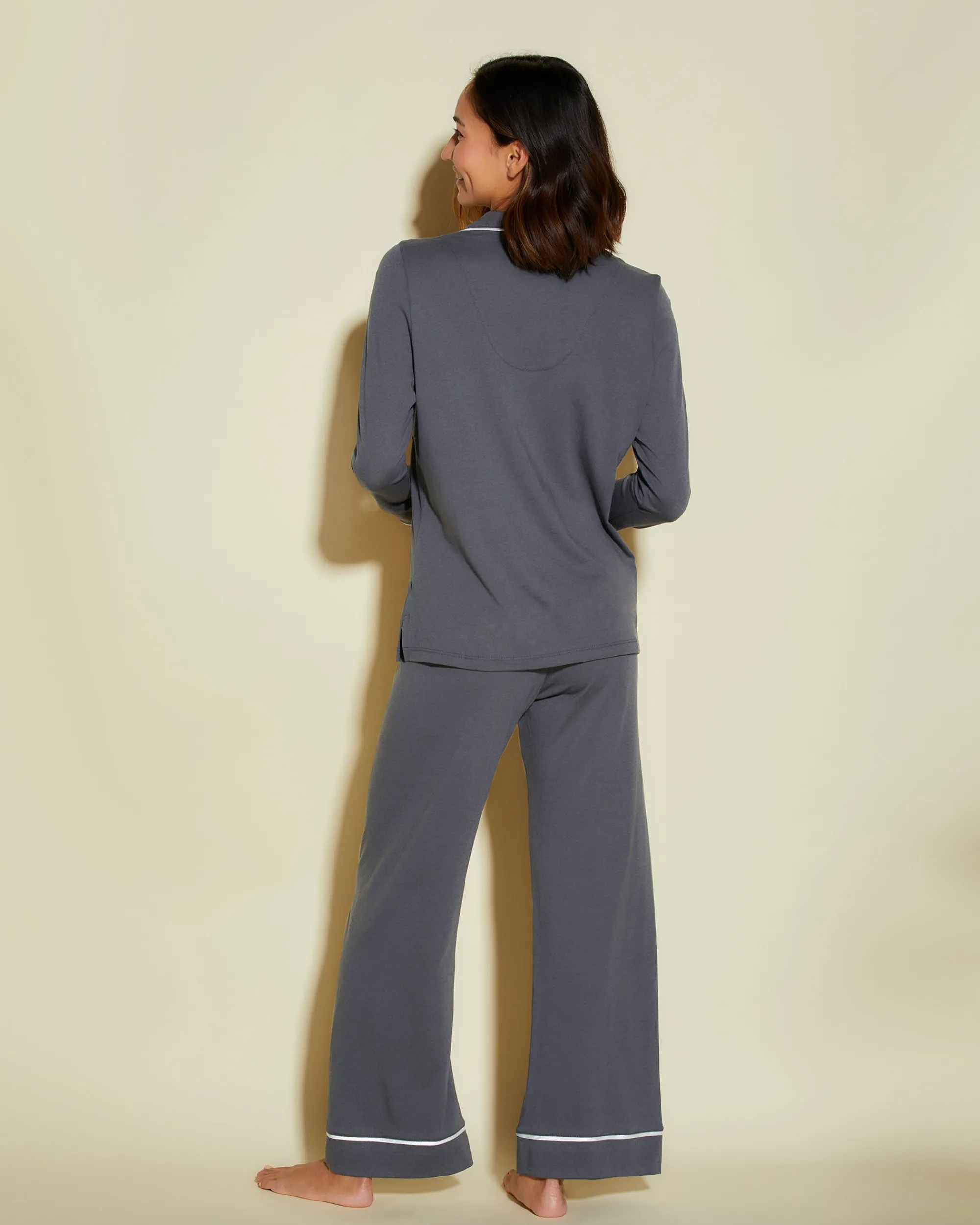 Cosabella Bella Petite Long Sleeve Top & Pant Pajama Set