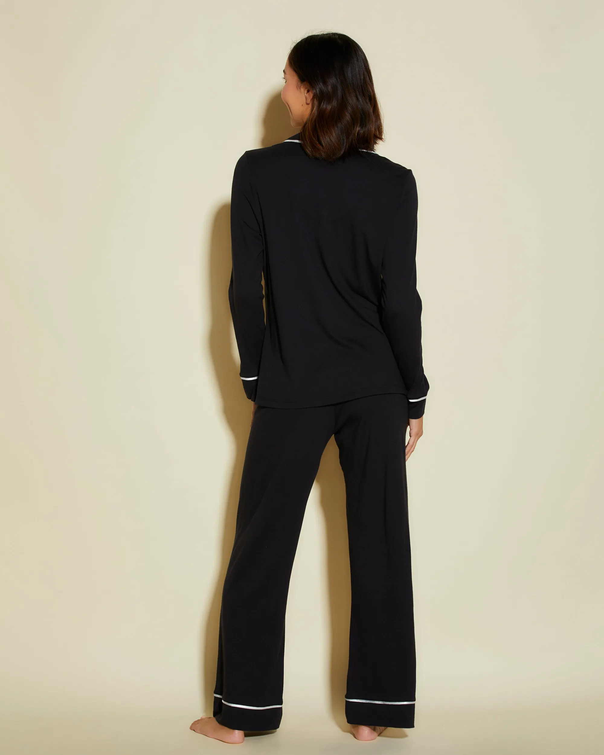 Cosabella Bella Petite Long Sleeve Top & Pant Pajama Set