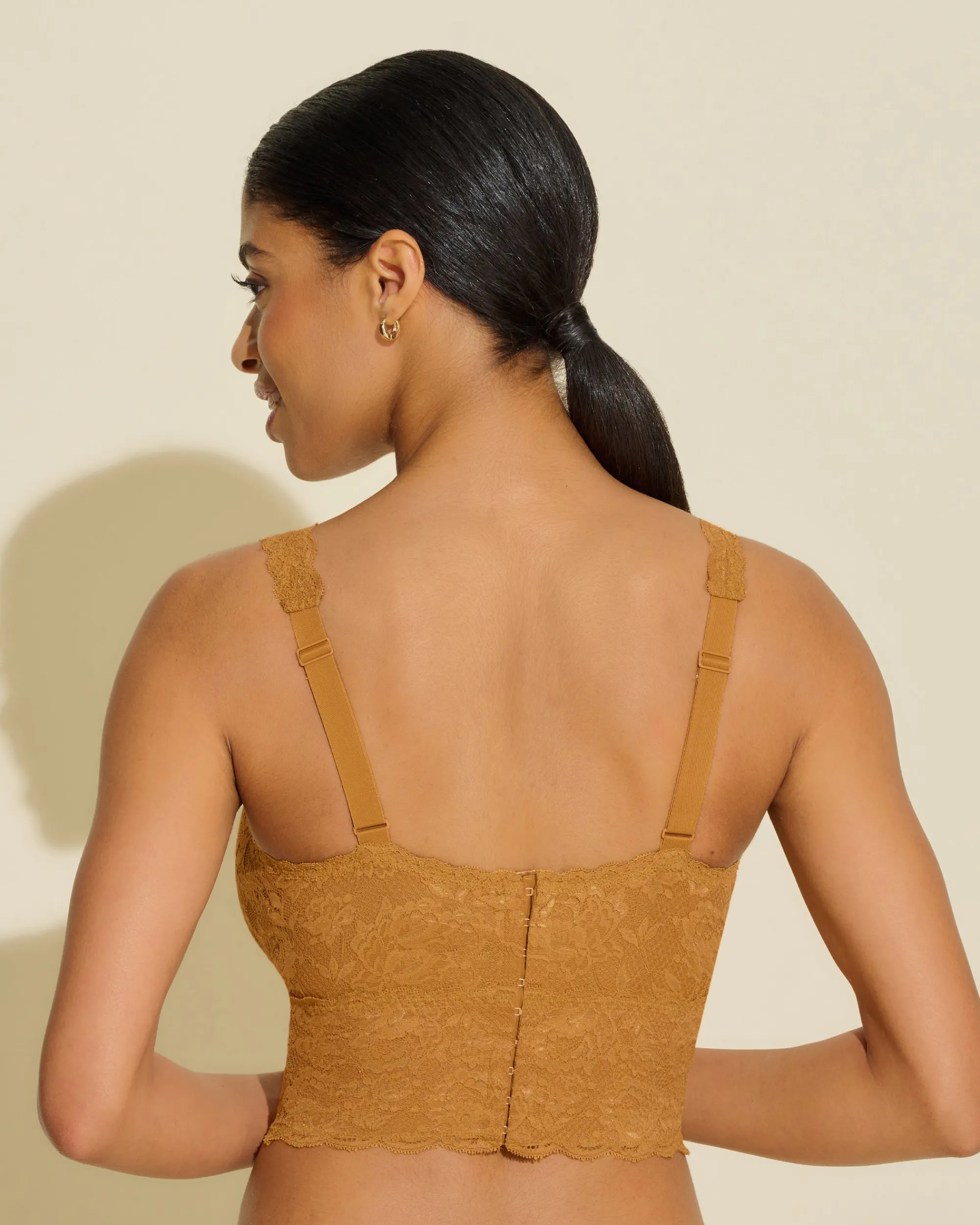 Cosabella Never Say Never Curvy Plungie Longline Bralette