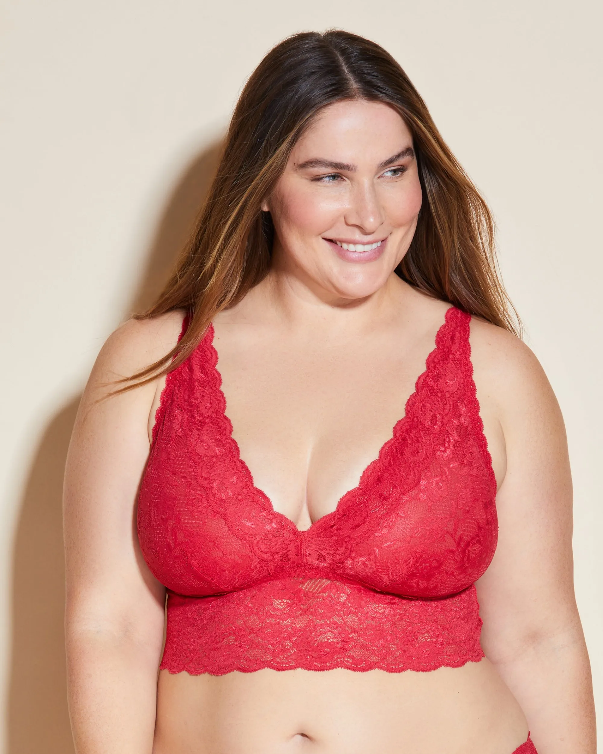 Cosabella Never Say Never Extended Plungie Longline Bralette