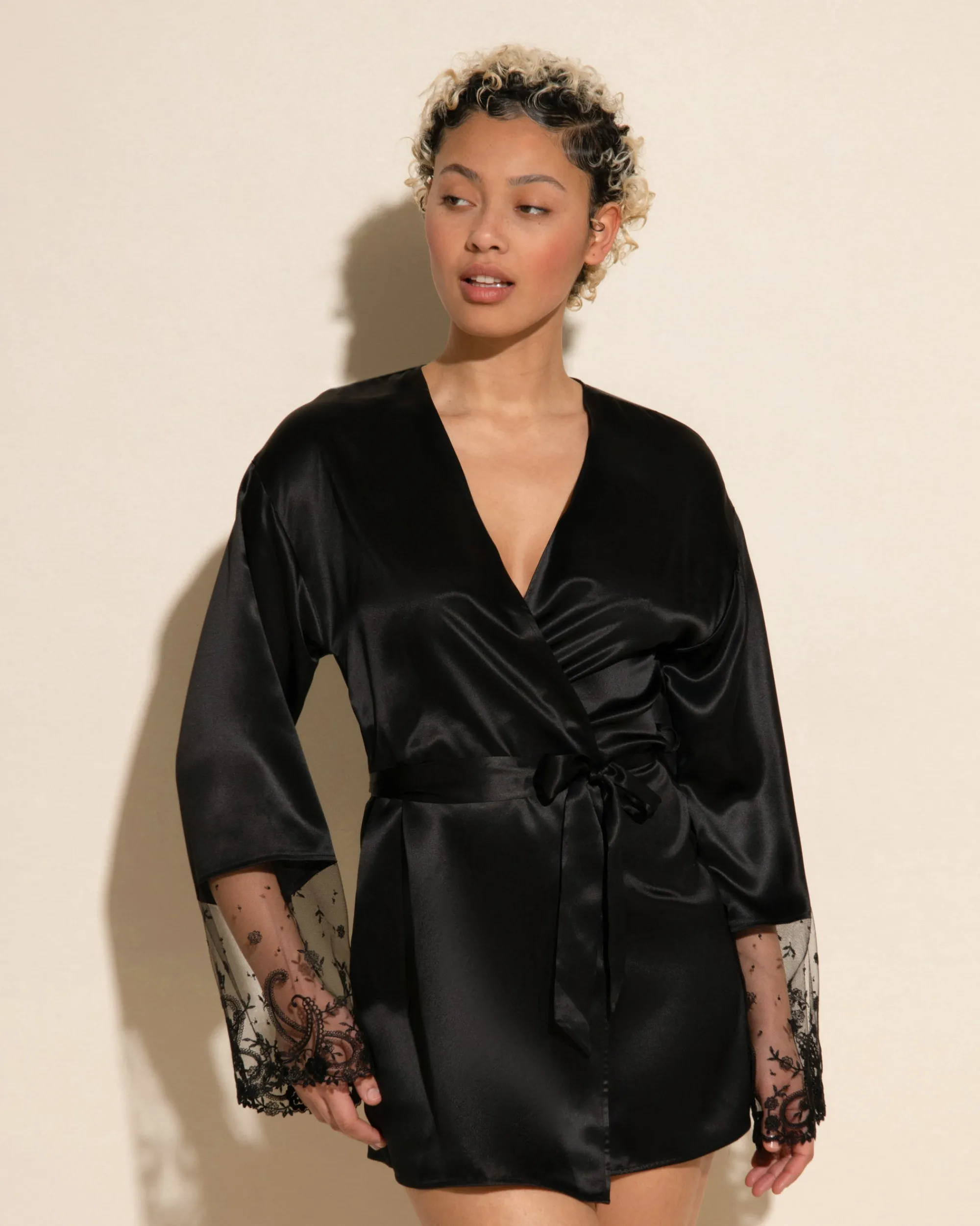 Cosabella Sanika Silk Robe